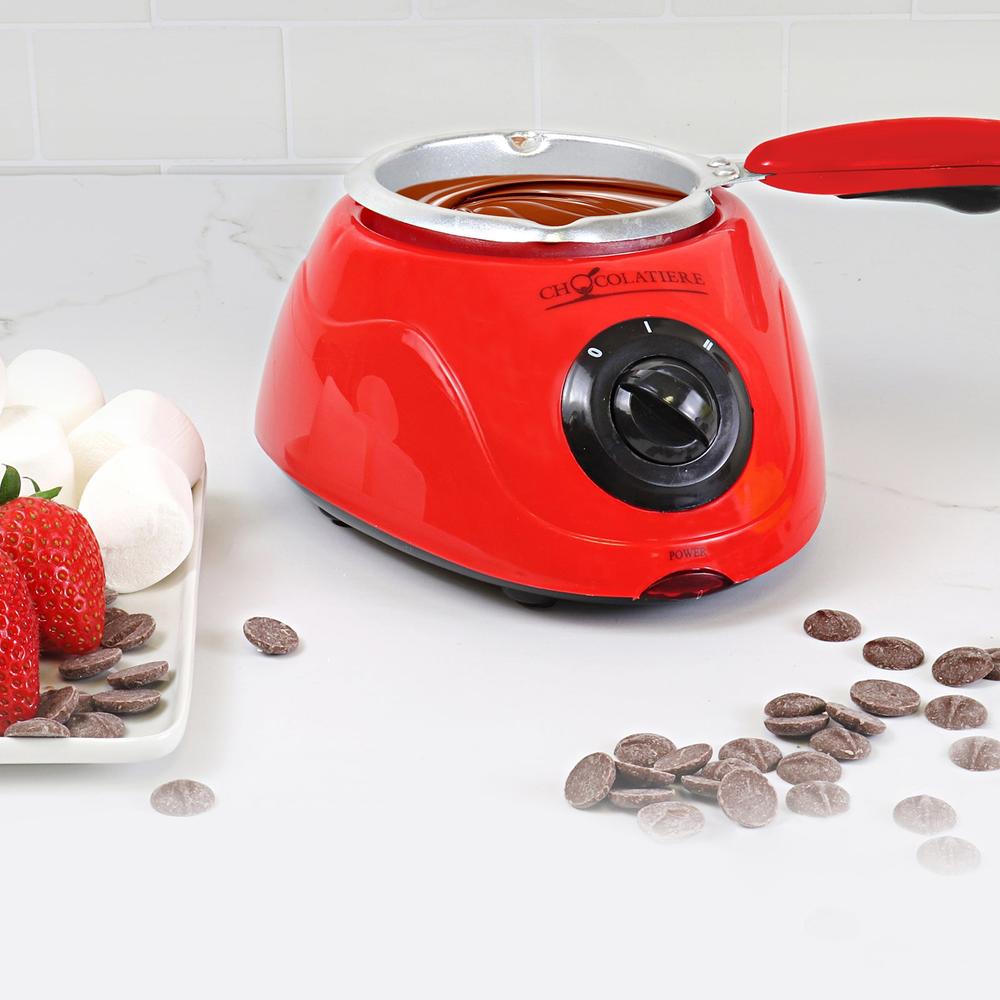 Total Chef Chocolatiere Chocolate Melter and Fondue Pot, 8.8 oz (250 g)