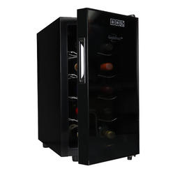 Koolatron 10 Bottle Wine Cooler Thermoelectric Freestanding Wine Fridge
