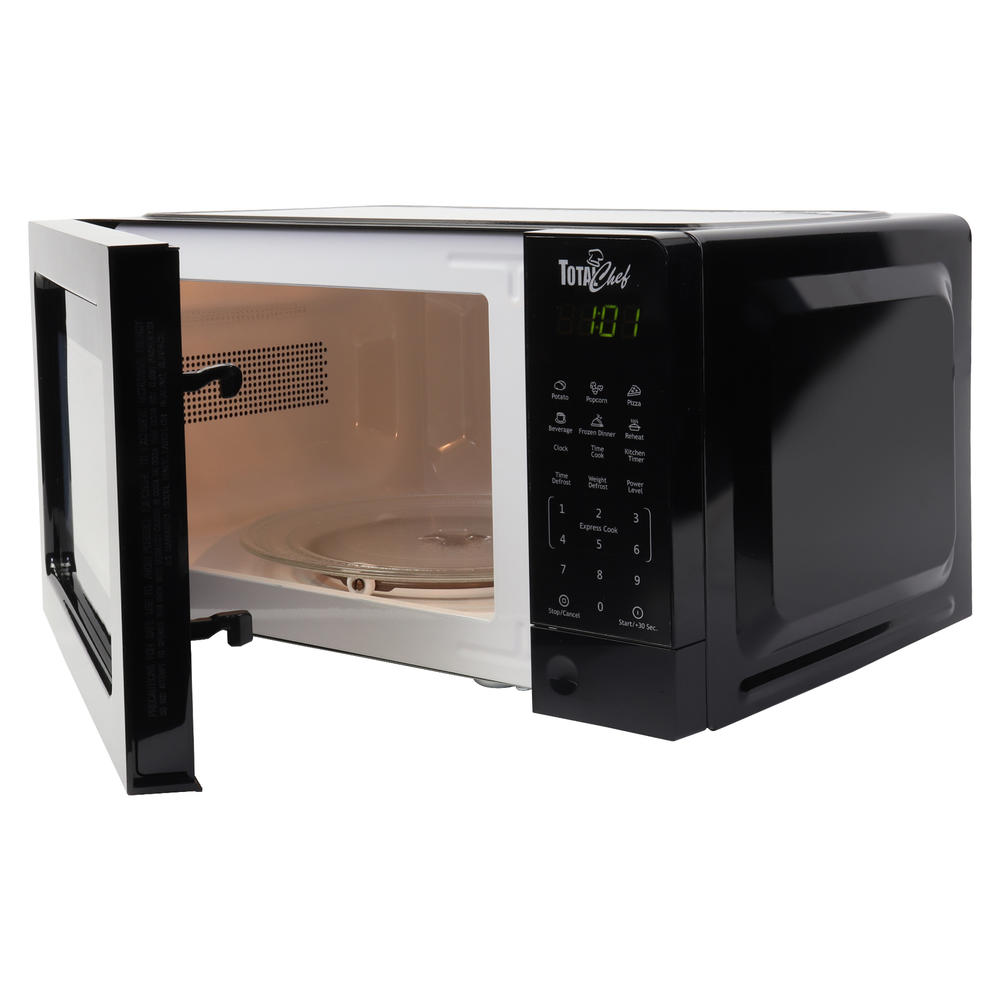Total Chef Microwave Oven, 700 Watts, 0.7 Cubic Foot