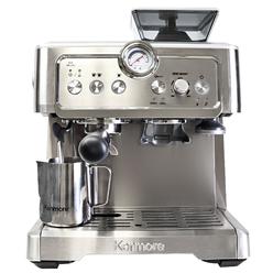 Kenmore Espresso Machine 15 Bar | Grinder & Milk Frother | Stainless Steel