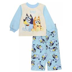 Bluey and Bingo Toddler Boys' 2 Piece Long Pajama Set, Sizes 2T-4T