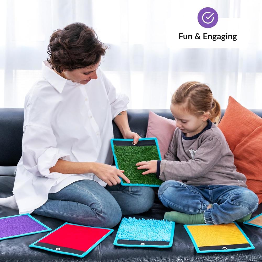 thinkstar Sensory Mats For Autistic Children | Sensory Tiles For Kids ...