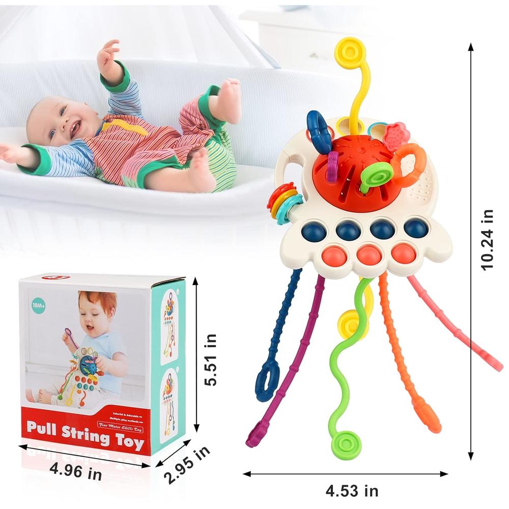 thinkstar Montessori Sensory Toddlers Toys For 18+ Months 1 2 3 Year ...