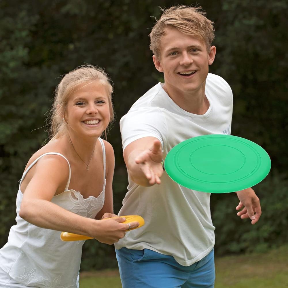 thinkstar 42 Pcs Flying Discs Bulk Flying Discs For Kids Soft Rubber ...