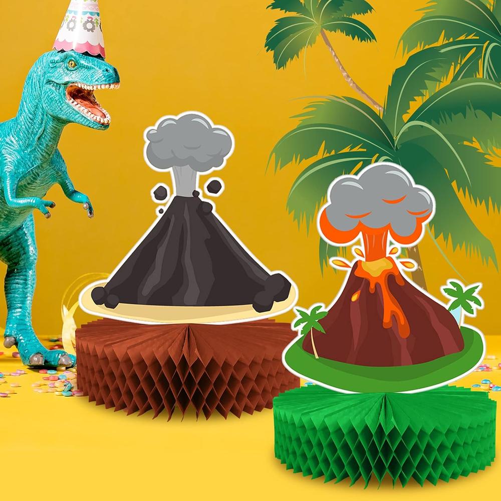 thinkstar 6 Pieces Volcano Centerpieces Volcano Party Favor Decoration ...