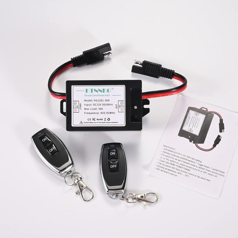 thinkstar Dc 12 Volt Wireless Remote Control Sprayer Pumps Switch With ...