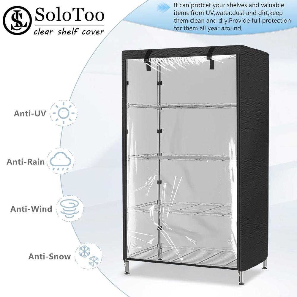 thinkstar Storage Shelves Cover - Heavy Duty Waterproof Shelf Cover ...