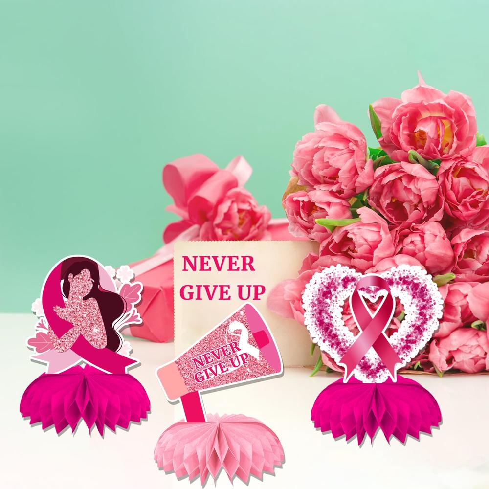 thinkstar Breast Cancer Awareness Decorations, Breast Cancer Awareness ...