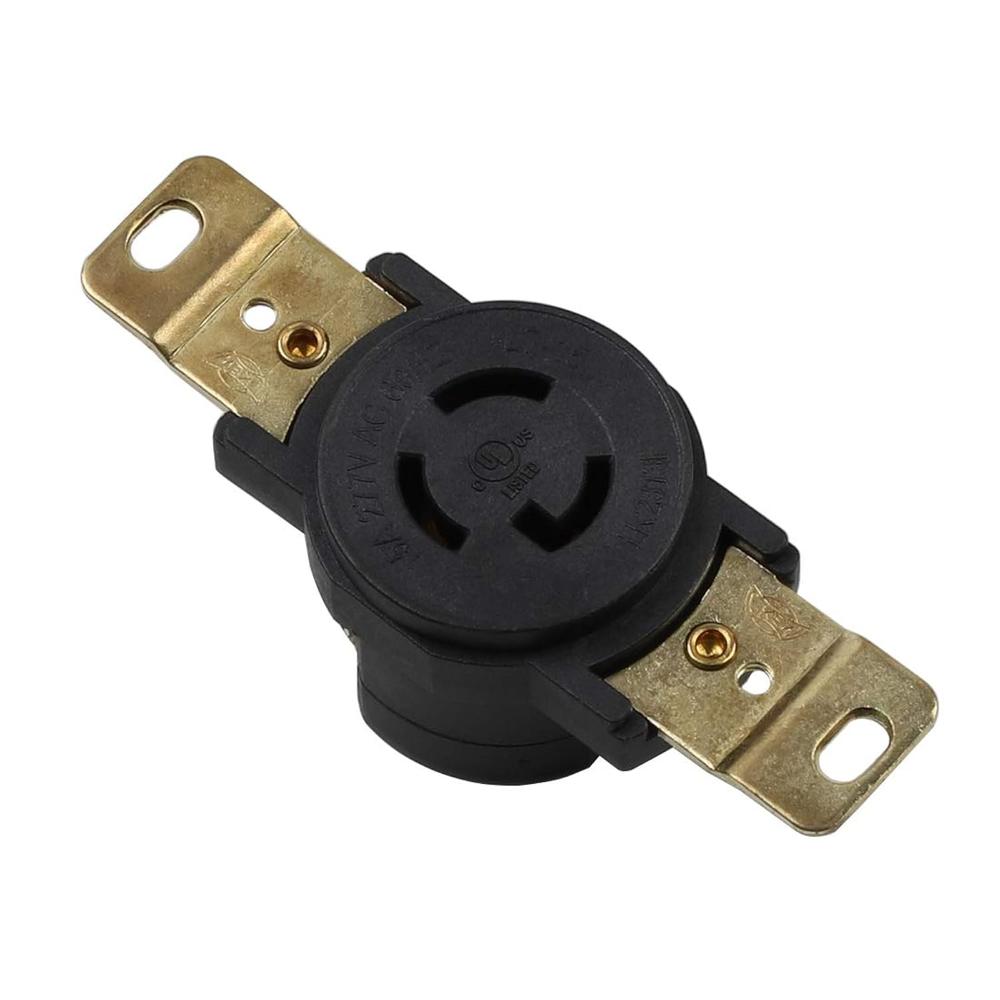 Ca18157 thinkstar Nema L7-15R 15A/277V 2 Pole 3 Wire Industrial Grade Locking ...