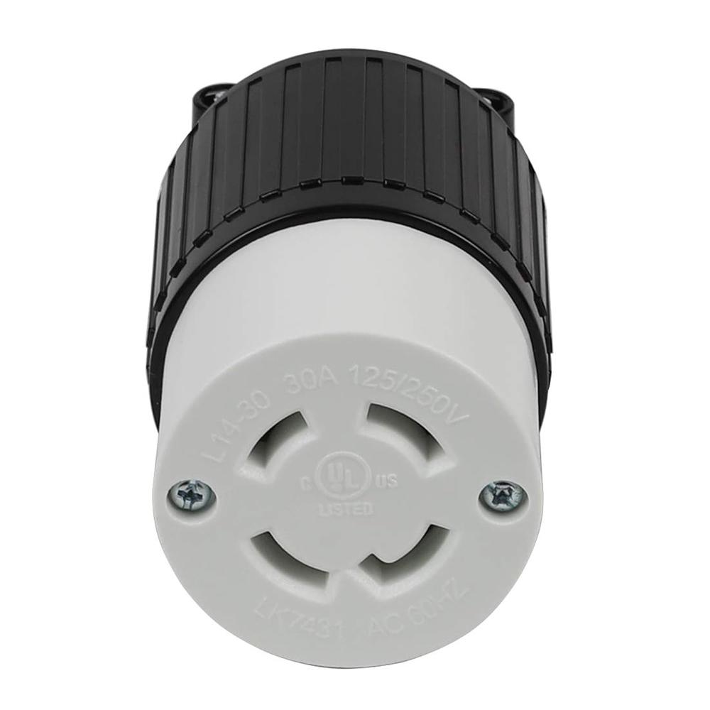 thinkstar Nema L14-30R 30A 125/250V 3 Pole 4 Wire Industrial Grade ...