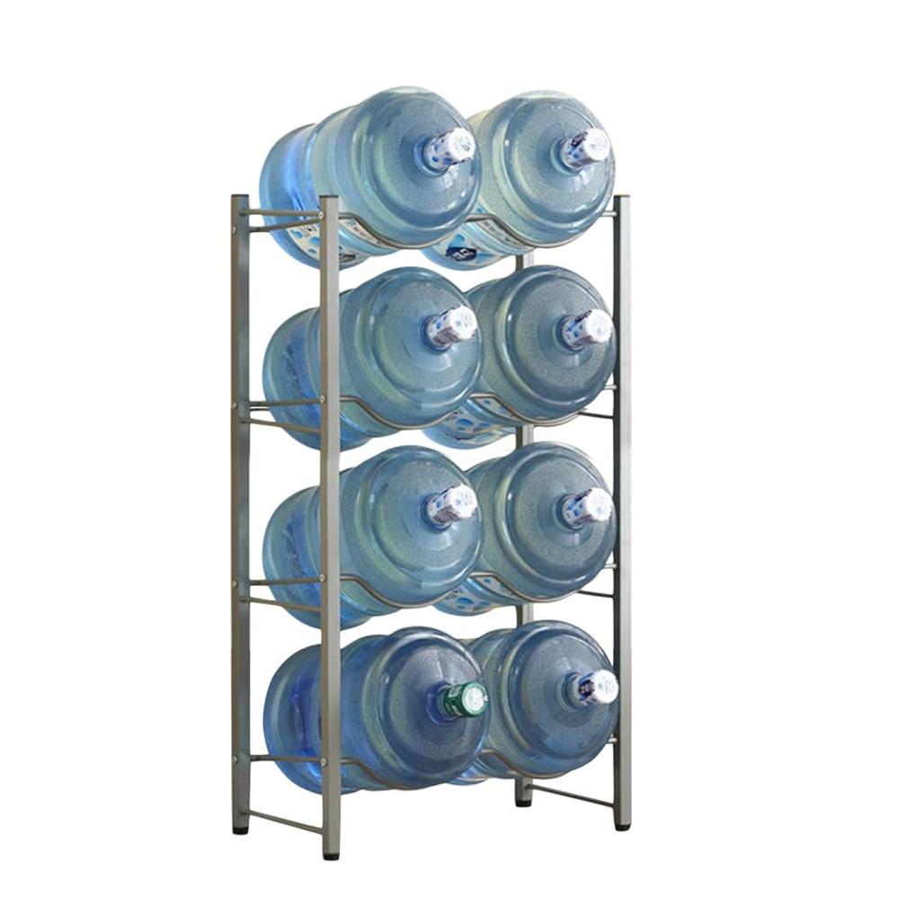 thinkstar Multi-Tier 5 Gallon Water Bottle Rack Heavy Duty Collapsible ...