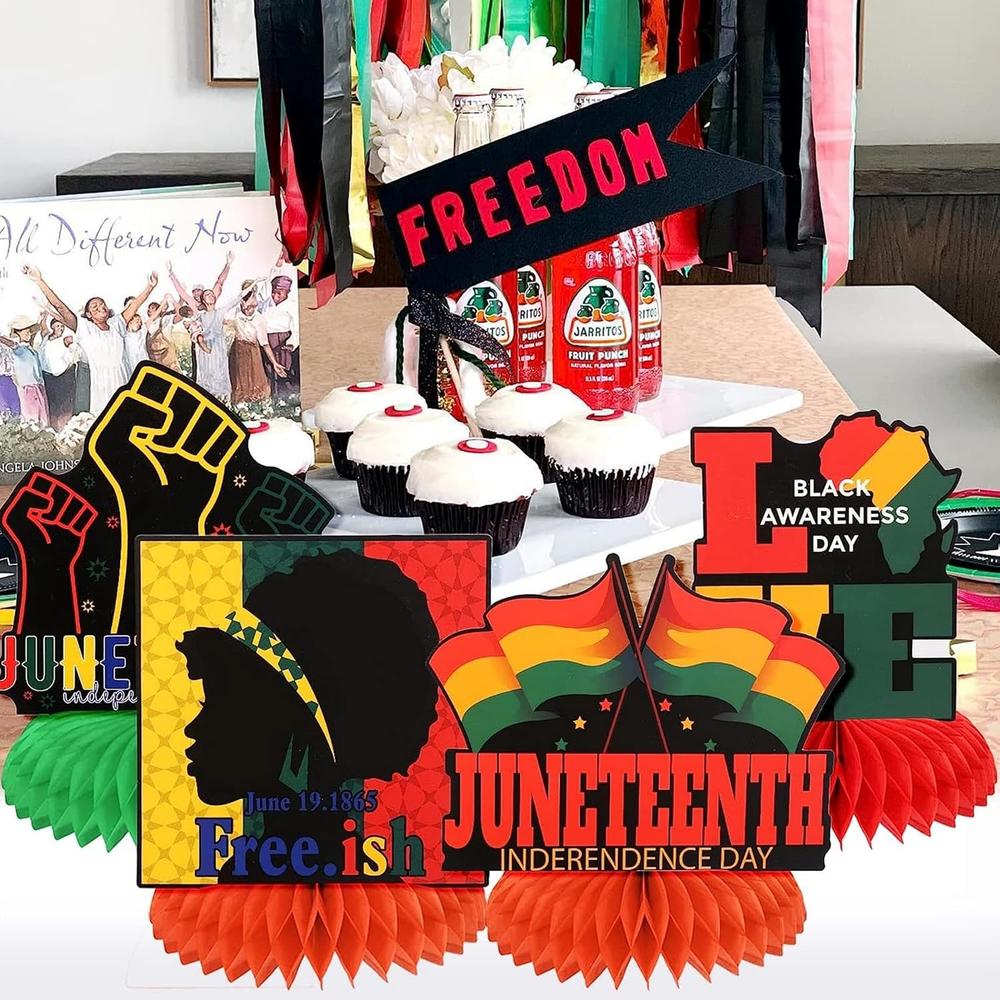 Thinkstar 9 Pieces Juneteenth Centerpieces Juneteenth Decorations For Thinkstar 9 pieces juneteenth centerpieces juneteenth decorations for