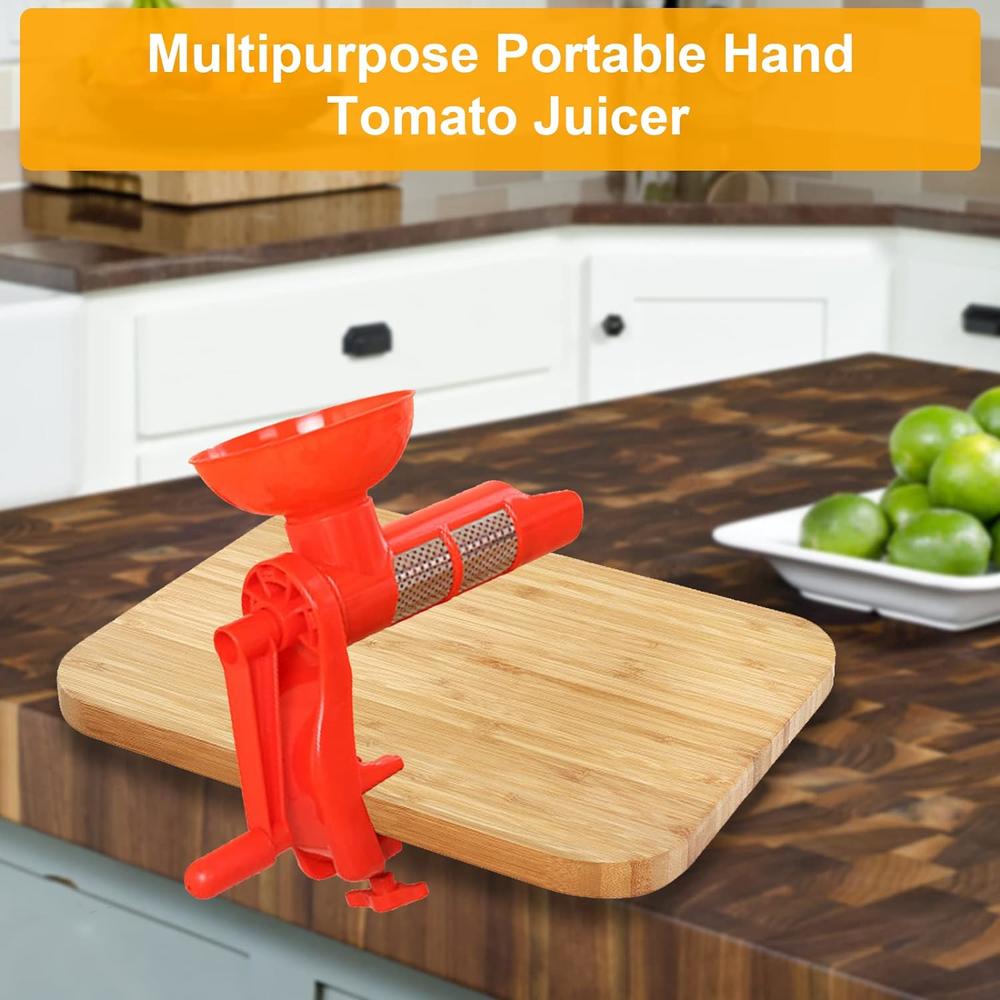 thinkstar Tomato Juicer, Multipurpose Portable Hand Tomato Juicer Detachable Fruit Juice Maker Food Press Extractor Squeezer Kitchen…