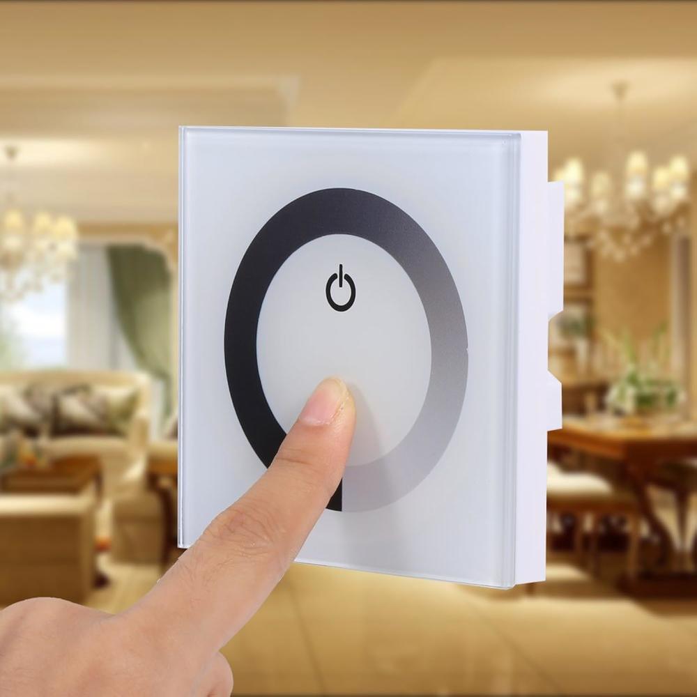thinkstar Single Color Touch Panel - Dc 12V-24V Dimmable Wall Switch ...