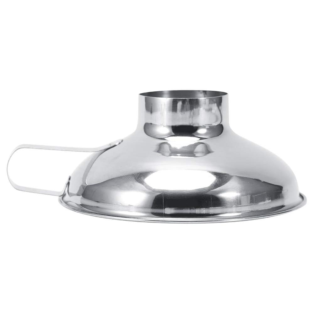 thinkstar Jam Funnel Stainless Steel Metal Funnel Wide Mouth Extra Wide ...