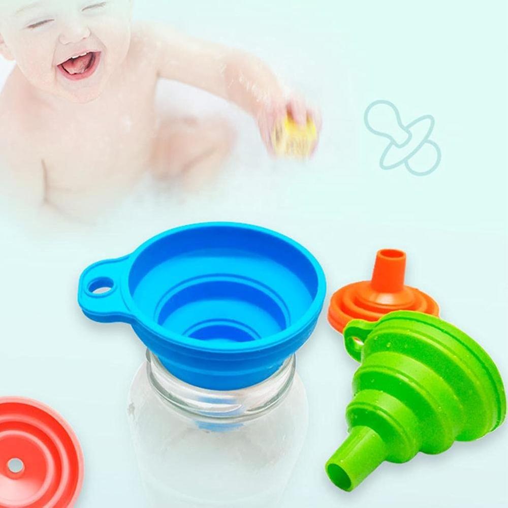 thinkstar Collapsible Funnels,Food Grade Folding,Silicone Folding ...