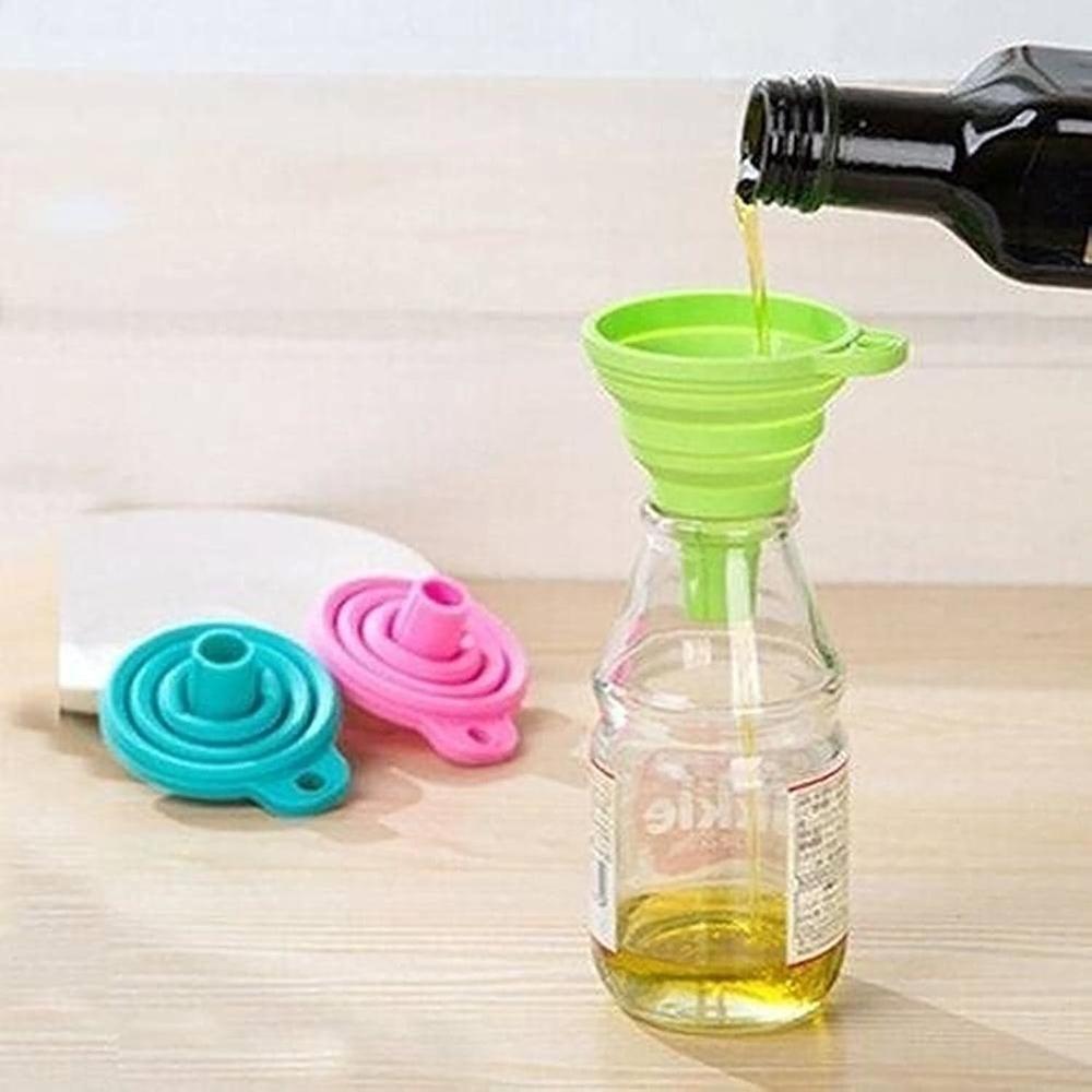 thinkstar Collapsible Funnels,Food Grade Folding,Silicone Folding ...