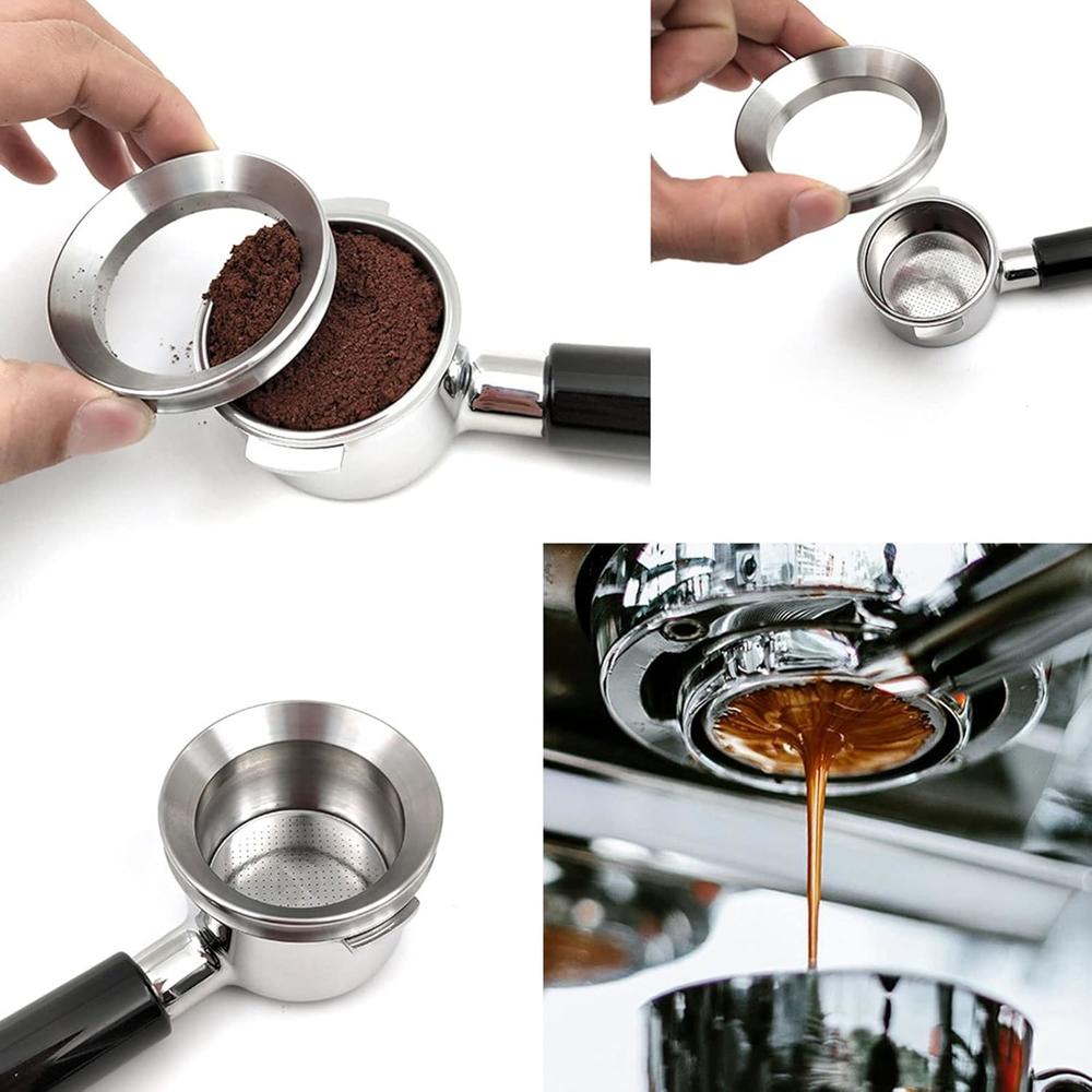 thinkstar 58Mm Espresso Dosing Funnel, Magnetic Dosing Funnel Coffee ...