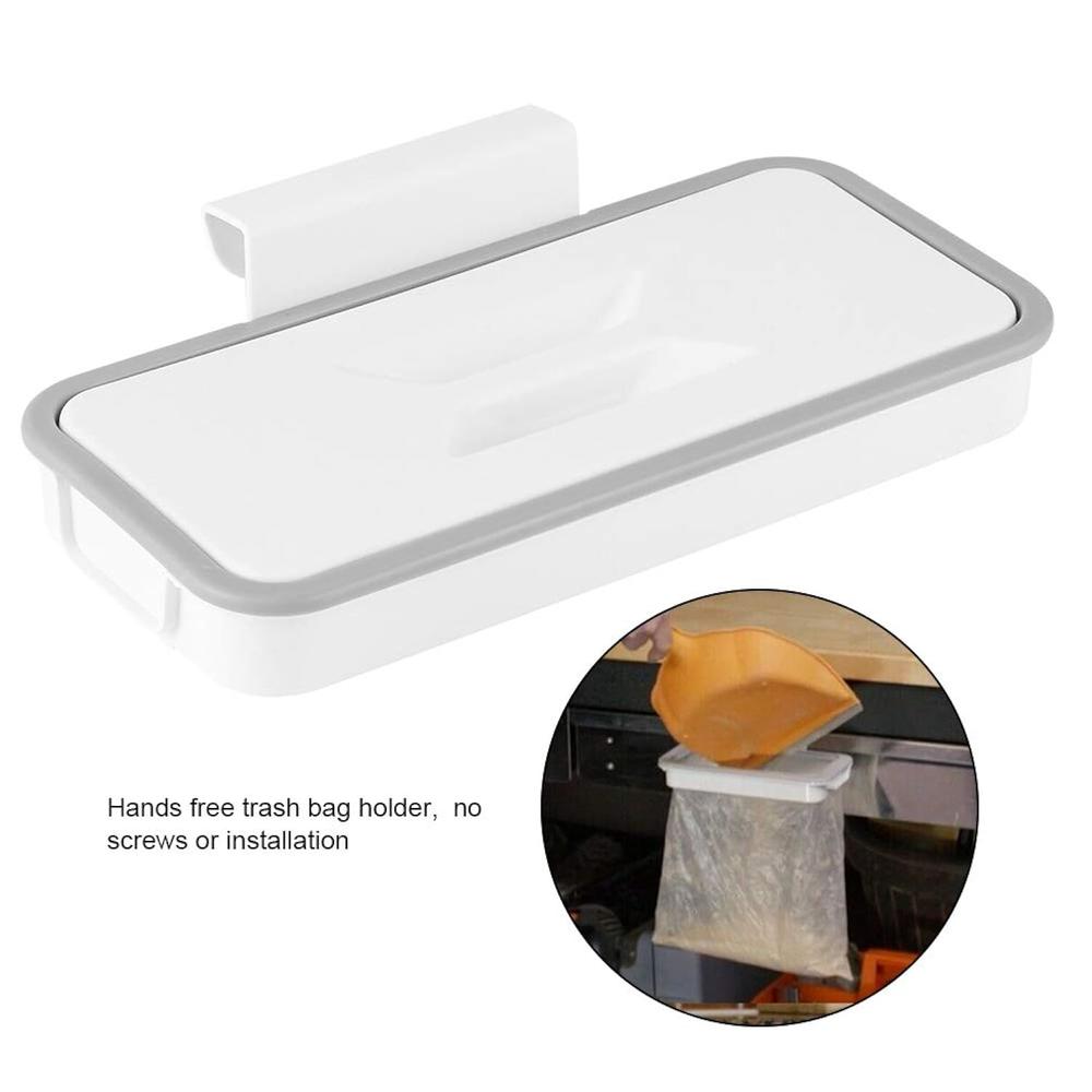 thinkstar Garbage Bag Hanging Rack Wall Mounted Trash Bag Rack Garbage ...