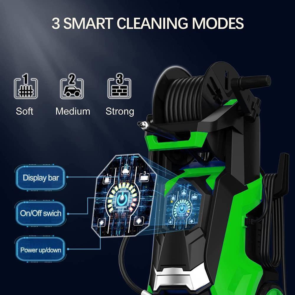 thinkstar 3800 Psi Electric High Pressure Washer With Touch Screen Adjustment Pressure New