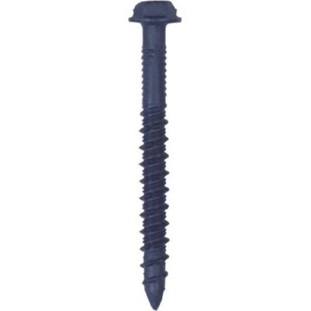 thinkstar Tapcon 24325 1/4-In X 2-1/4-In Hex-Washer-Head Concrete Screw ...
