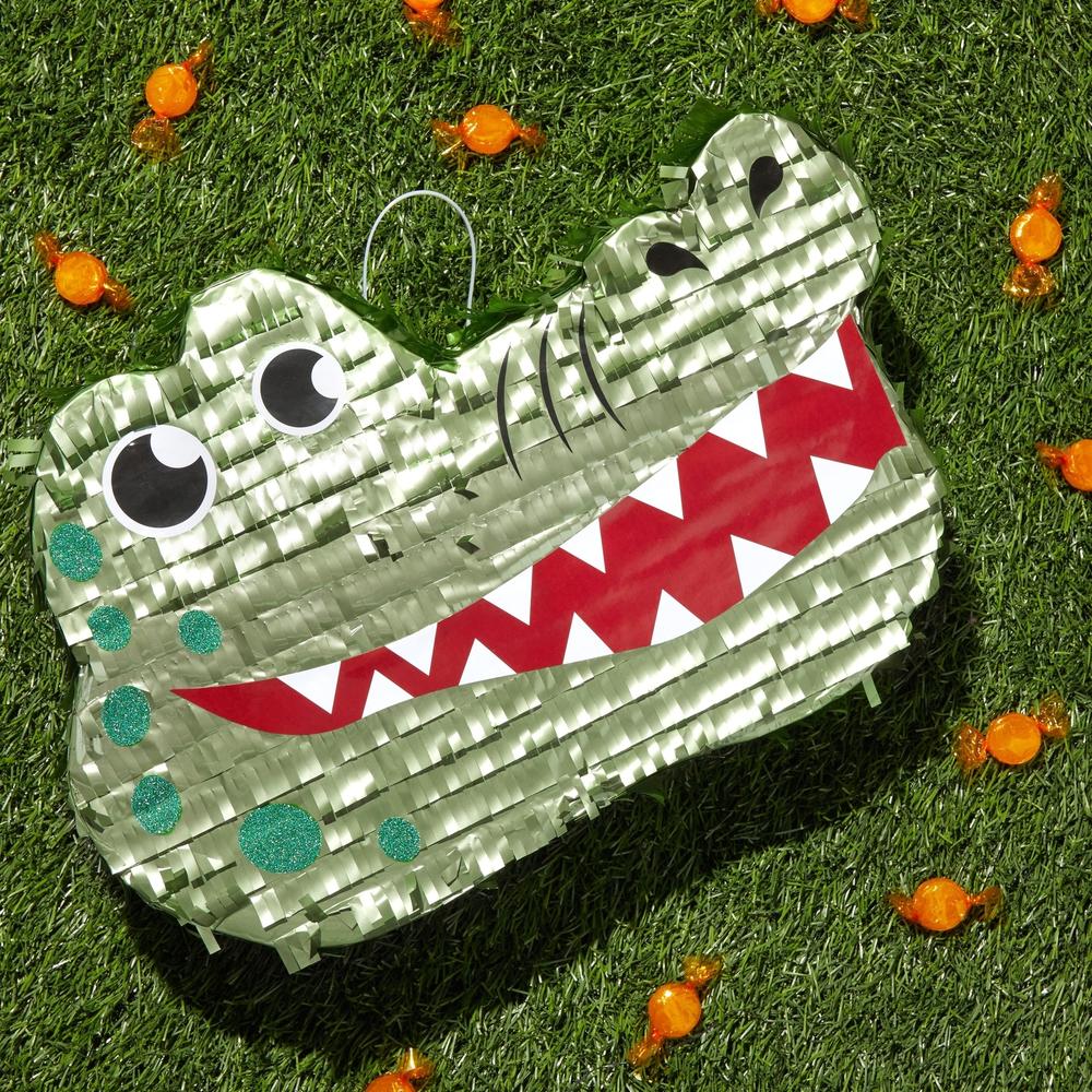 Pinata Gator thinkstar Small Alligator Pinata For Kids Safari Birthday Party ...