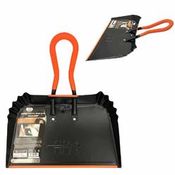 thinkstar Jumbo Metal Dust Pan With Grip Dustpan Cleaning Supplies Does Not Chip Or Bend