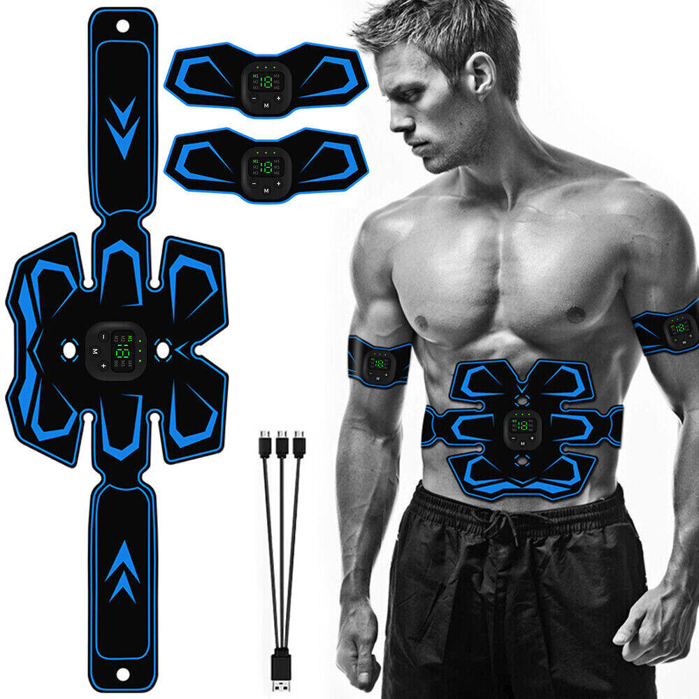 thinkstar Stimulator Toner Fitness Belts Exerciser Abdominal Muscle Toning Trainer 19 Gear