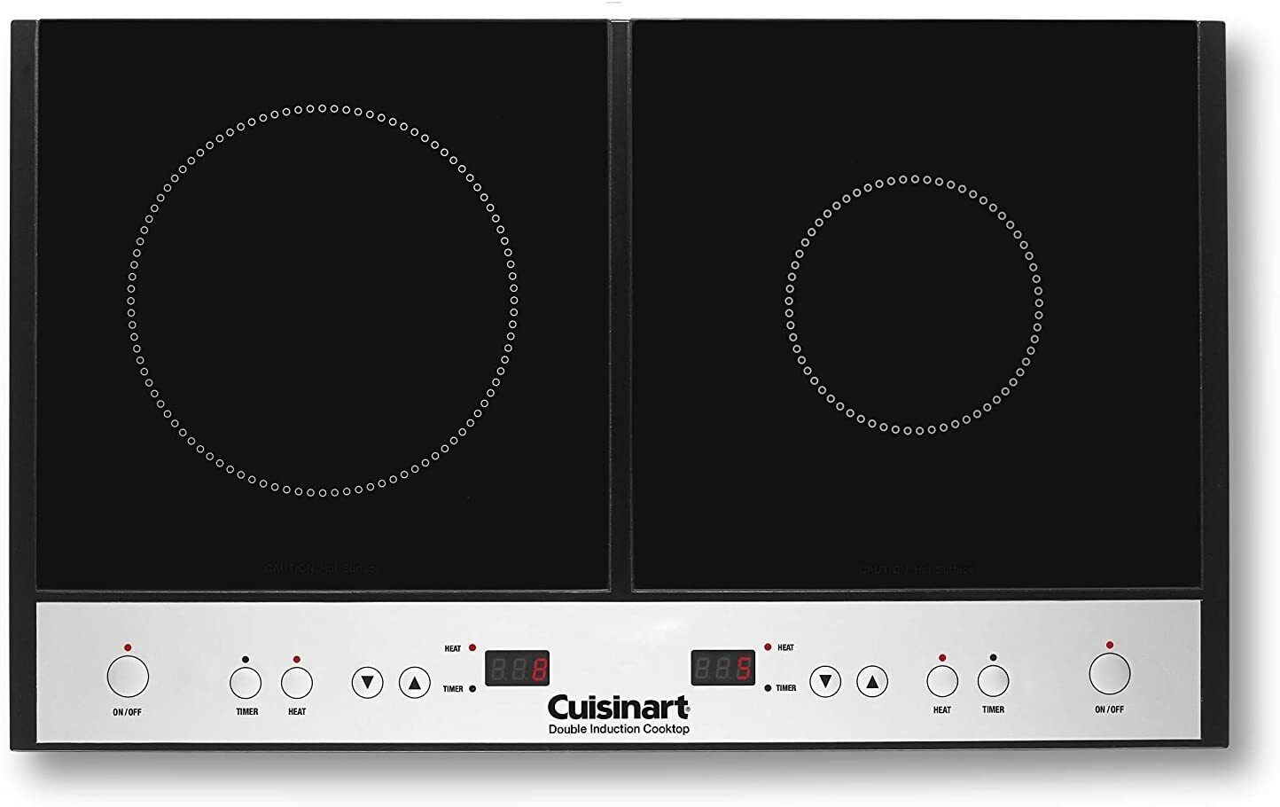Cuisinart ICT-60 Double Induction Cooktop - Black