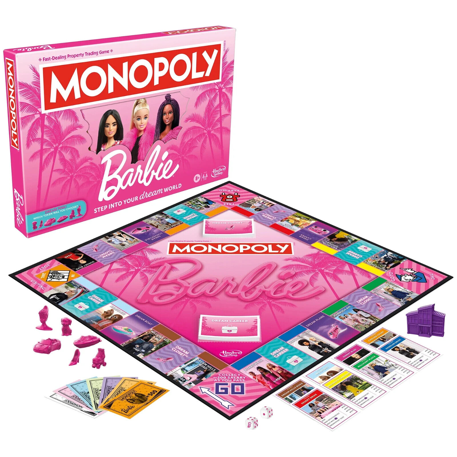 Hasbro Monopoly Barbie Board Game