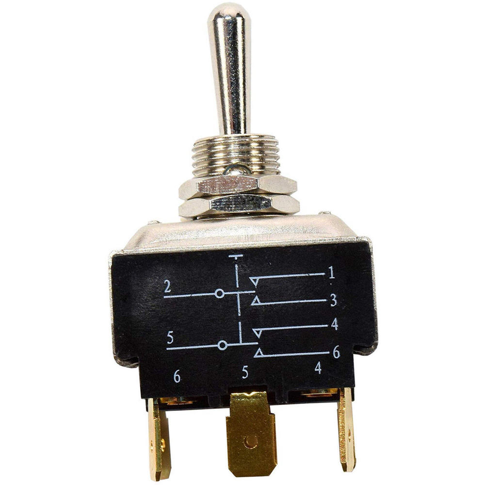 HQRP Momentary Toggle Switch for HY29B Flagstaff Tent Trailer Snow Blower Off Control