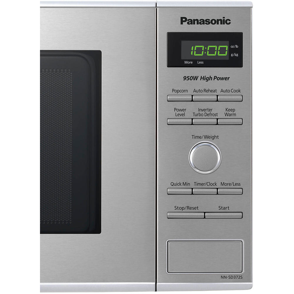 Panasonic - 0.8 Cu. Ft. 950 Watt SD372SR Microwave with Inverter - Stainless ...