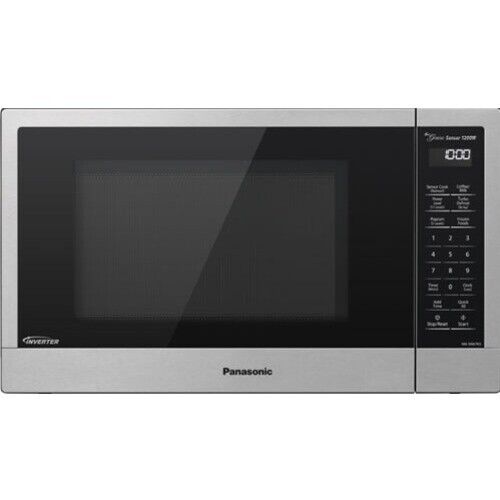 Panasonic NN-SN66KB 1.2 Cubic Foot 1200 Watt Countertop Microwave Oven