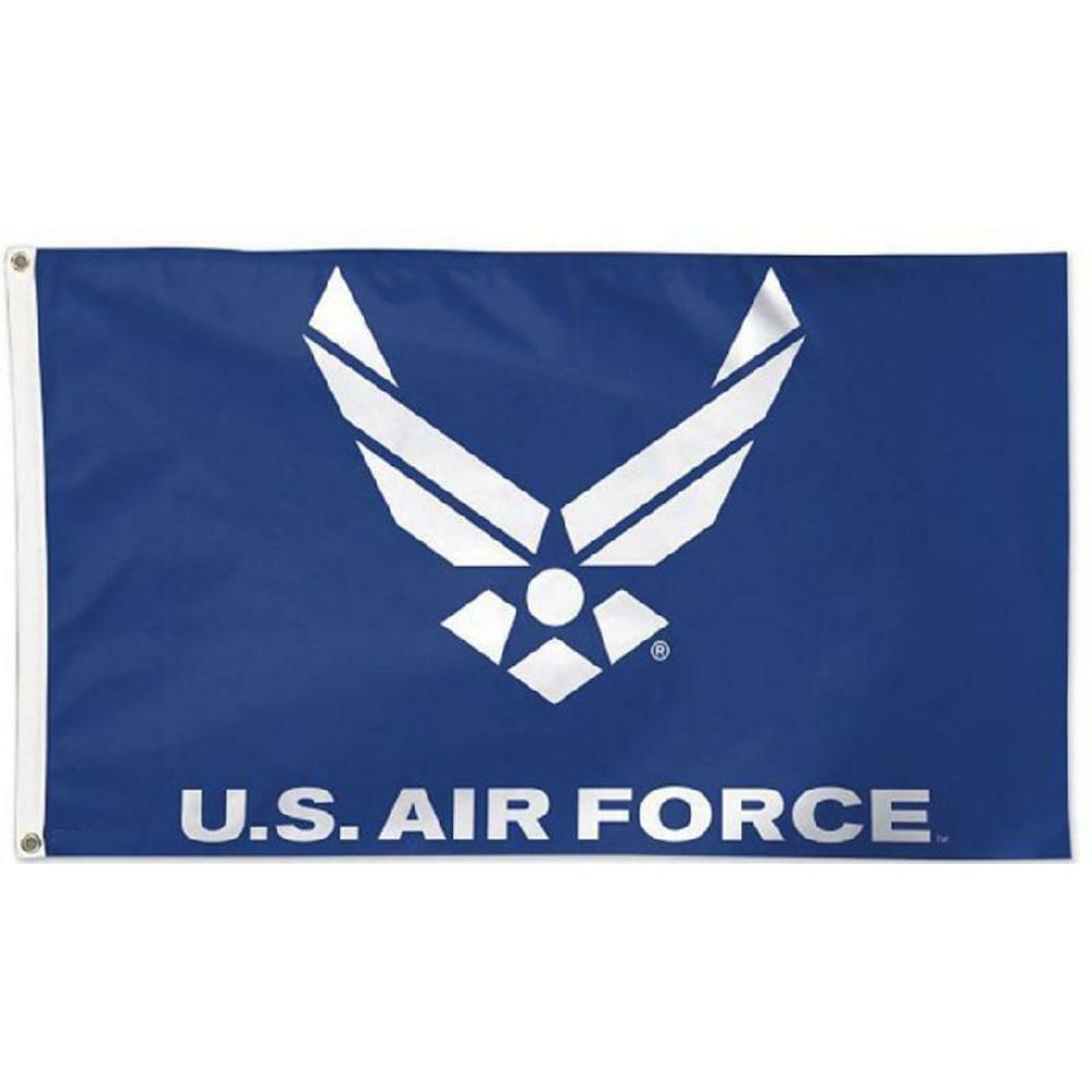 Trade Winds 3x5 Airforce Wings Blue Flag Banner Air Force Blue Flag Grommets FAST SHIP