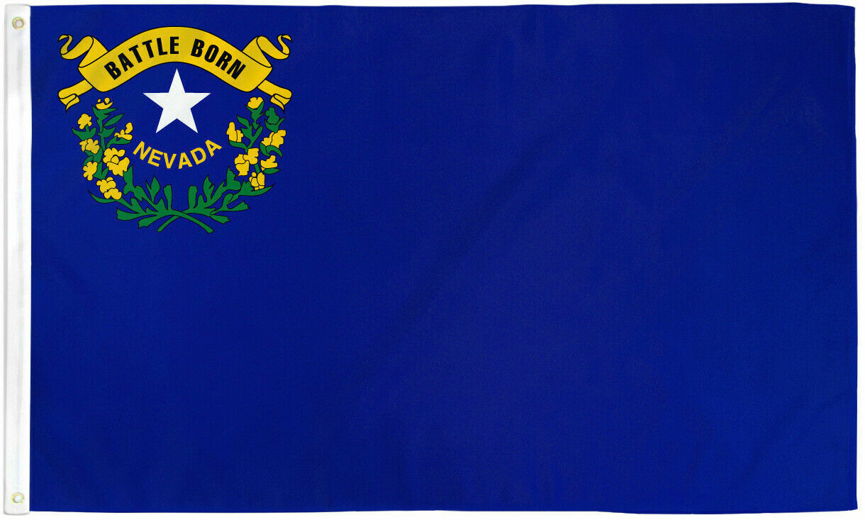 Trade Winds Nevada Flag 3x5ft Flag of Nevada Nevadan Flag 3x5 House Flag Nevada Pride NV 