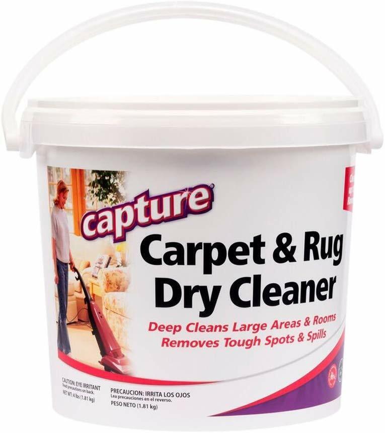 &nbsp; Capture Carpet Dry Cleaner Powder 4 Pound-Resolve Allergens Smell Moisture from