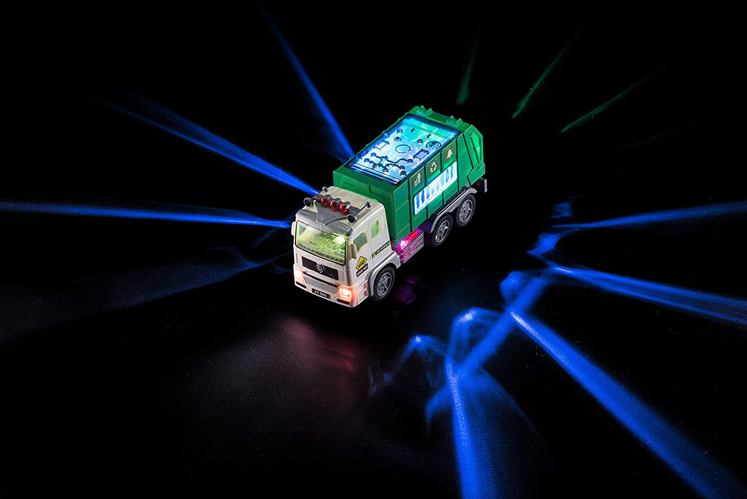 &nbsp; Toy Garbage Truck for Kids with 4D Lights and Sounds - Battery Operated