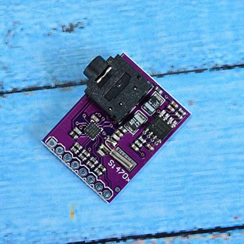 Comimark 1 x Breakout-Board Si4703 FM RDS Tuner für AVR ARM PIC Arduino kompatibel Comimark 1 x Breakout-Board Si4703 FM RDS Tuner für AVR ARM PIC Arduino kompatibel