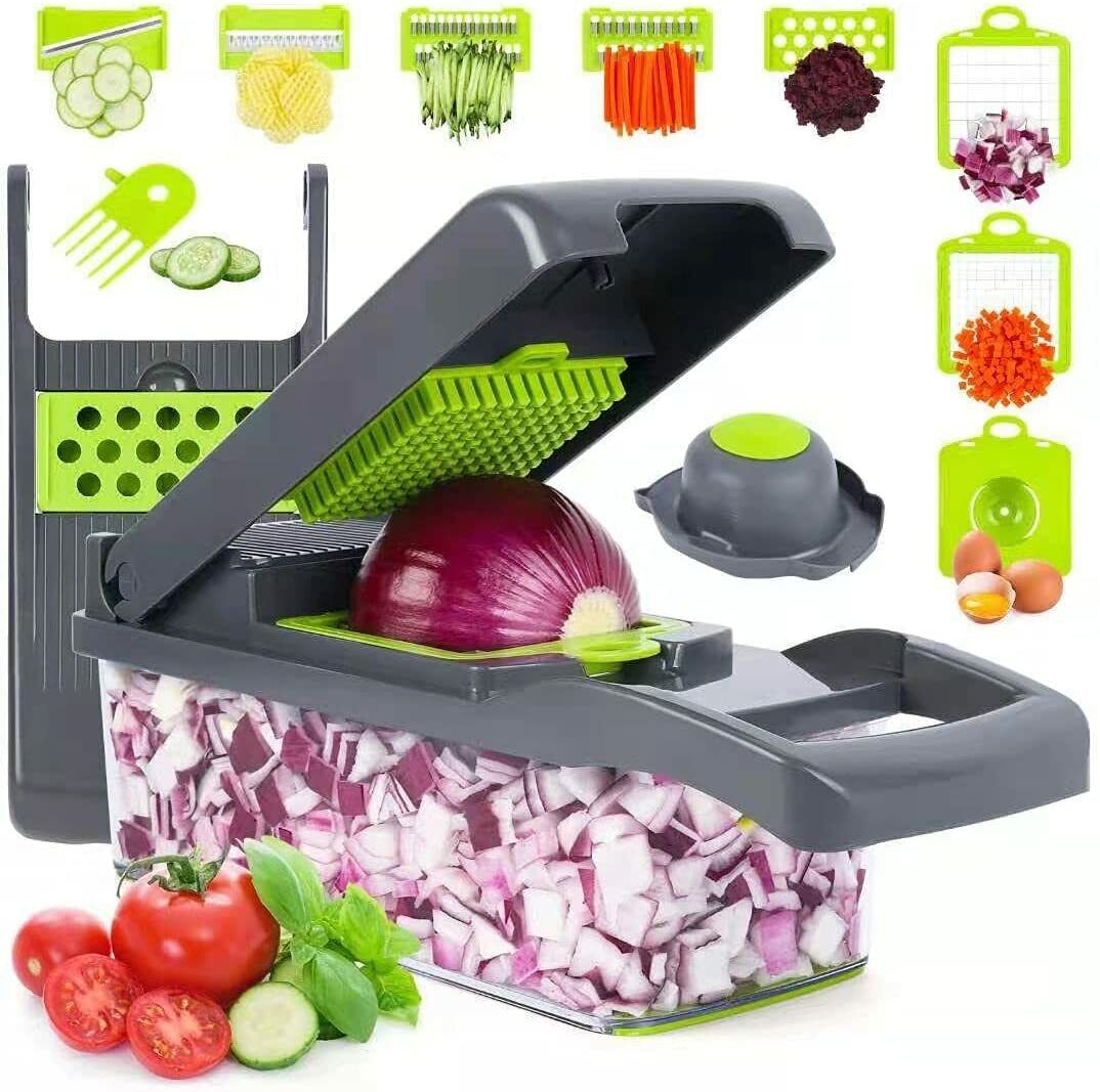 thinkstar Food Chopper Multifunctional Vegetable Chopper And Slicer,Dicing Machine Kitchen