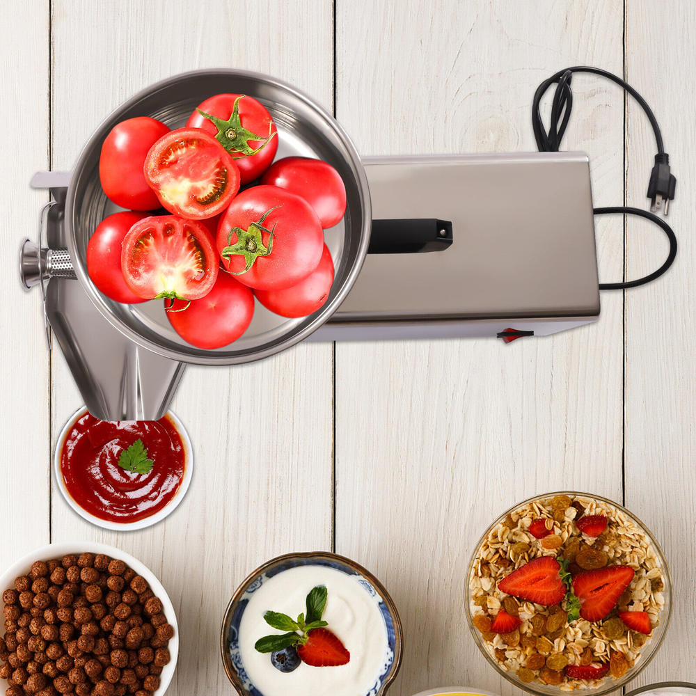 thinkstar 2 In 1 450W Tomato Strainer Food Strainer & Sauce Maker Electric Juicer Machine