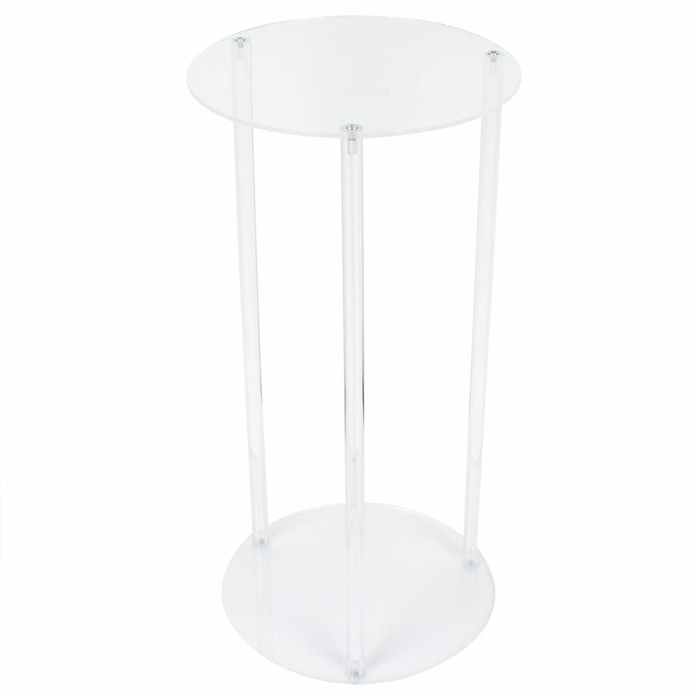 thinkstar 24Inch Tall Acrylic Flower Plant Display Stand Display Rack ...