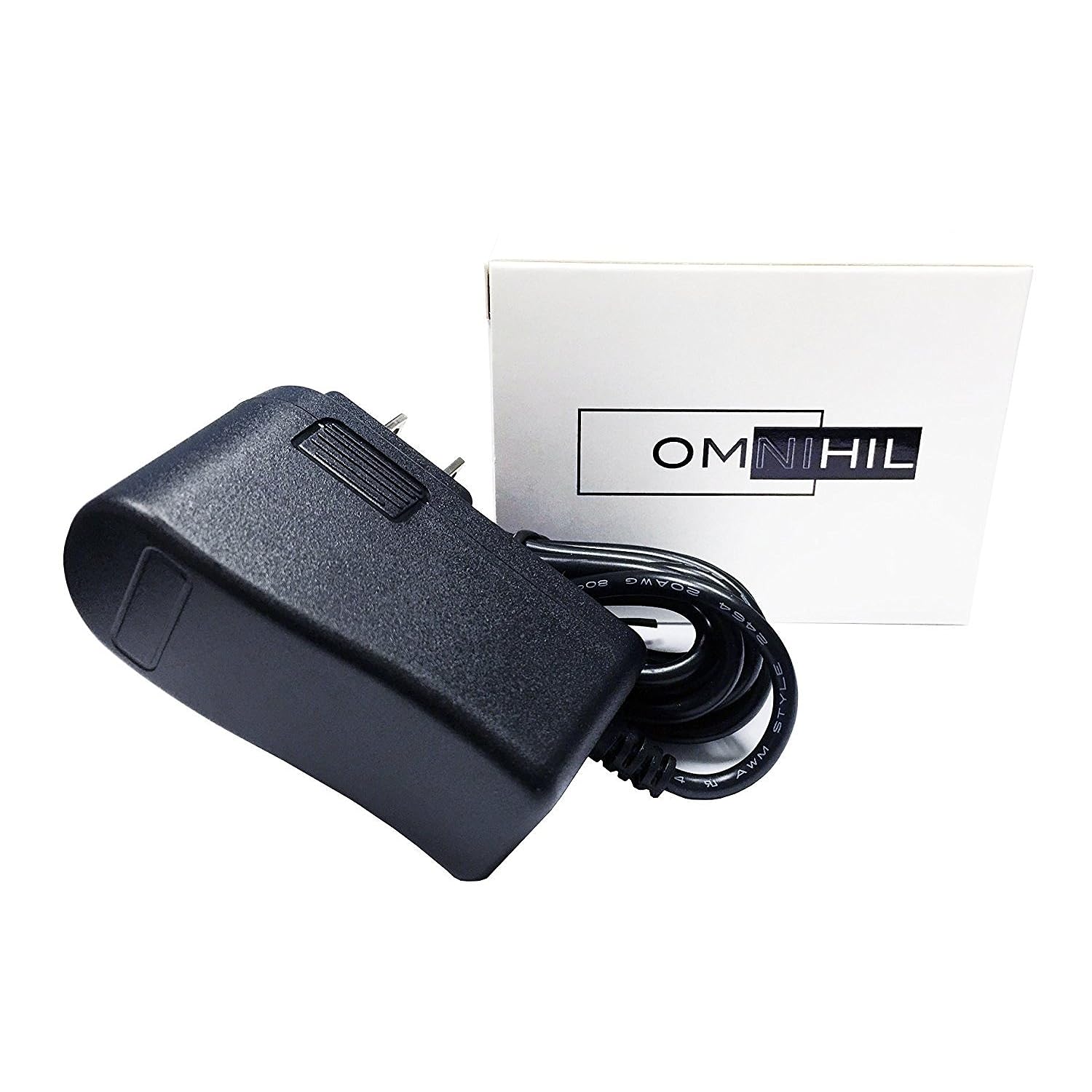 Omnihil 8 Feet AC /DC Adapter /Adaptor Compatible with Nextbook 8, 10; RCA 7, 9, 10.1; Zeki 7, 8, 10; Proscan 7, 8, 9; Hannsp…