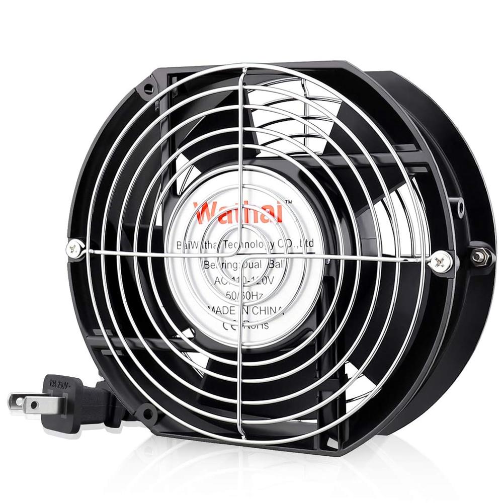 thinkstar Ac 110V 120V Axial Fan Big Airflow High Speed Dual Ball 172Mm ...