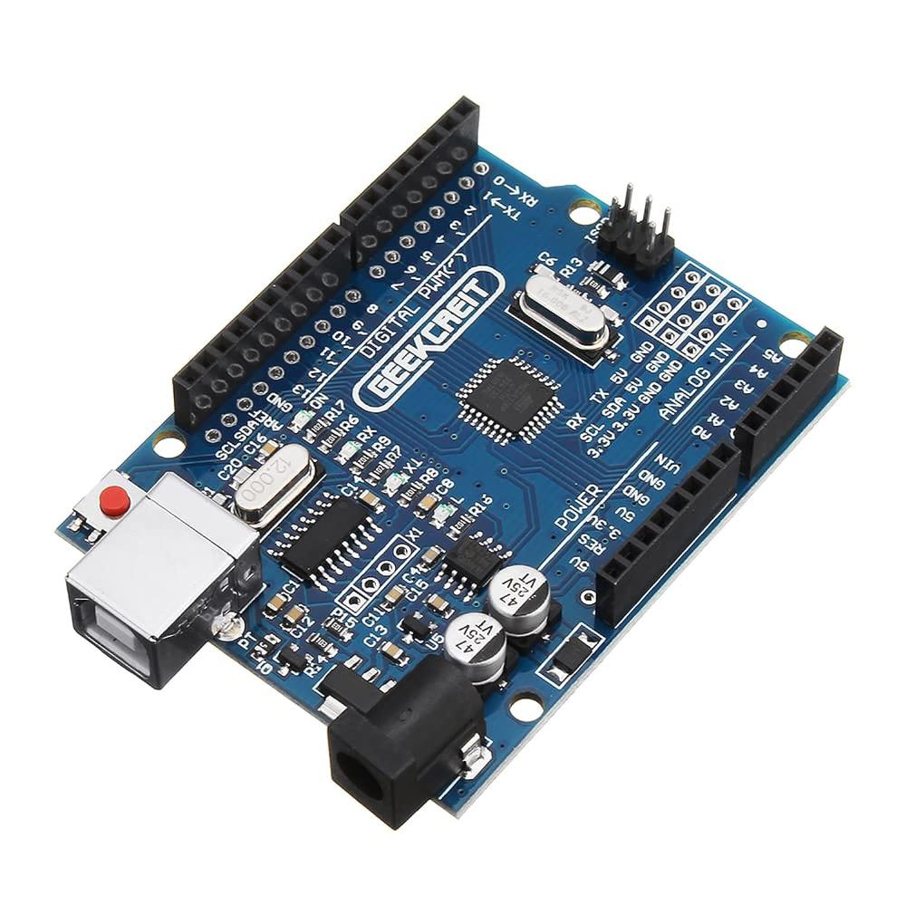 thinkstar Uno R3 Board Atmega328P New Version With A16U2 Compatible With Arduino Ide Projects Rohs Complaint - Incl Usb Cable