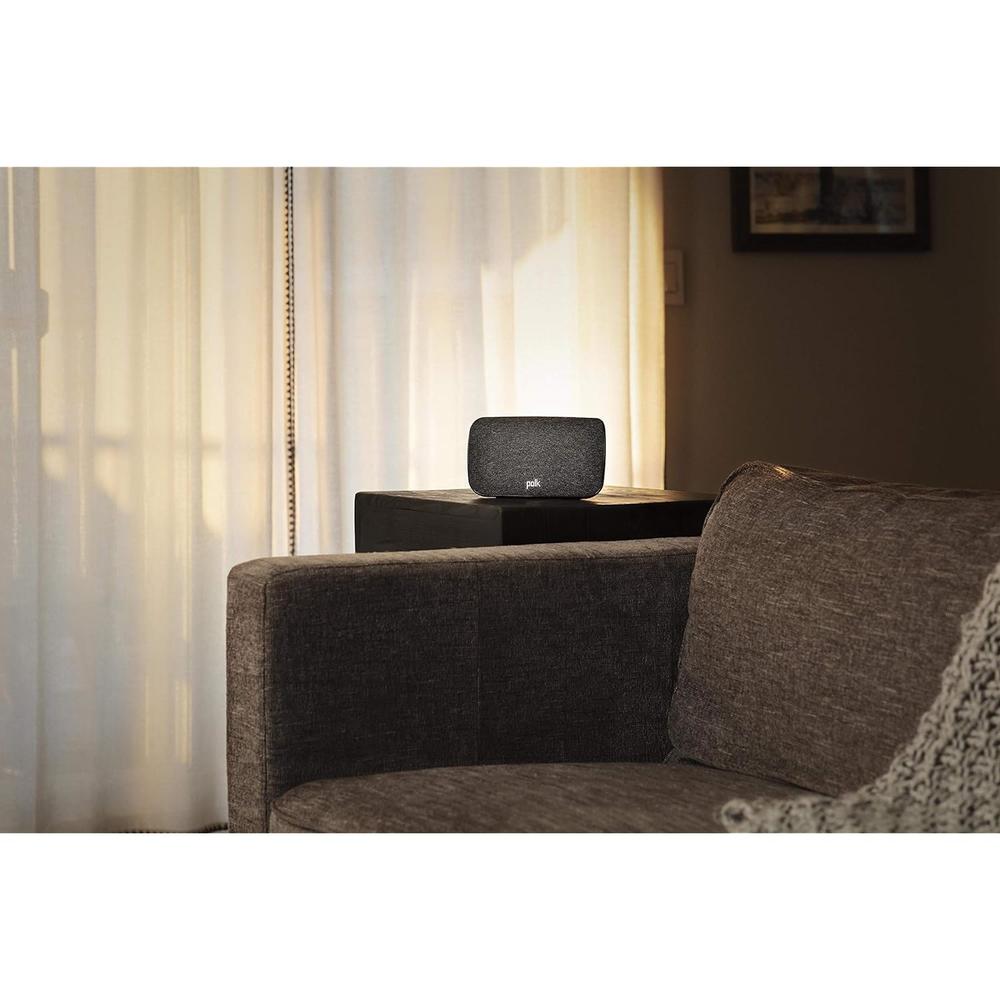 Polk Audio SR2 Wireless Surround Sound Speakers for Select React and Magnifi Sound Bars - Immersive Easy Set Up, Multiple Pla…