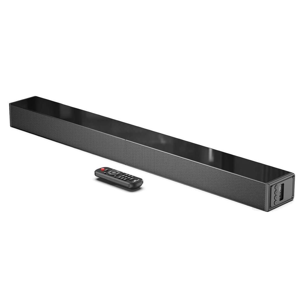 thinkstar Sound Bar For Tv, Surround Sound System, Tv Speaker Soundbar With Bluetooth/Hdmi Arc/Optical/Aux/Usb, 31 Inch