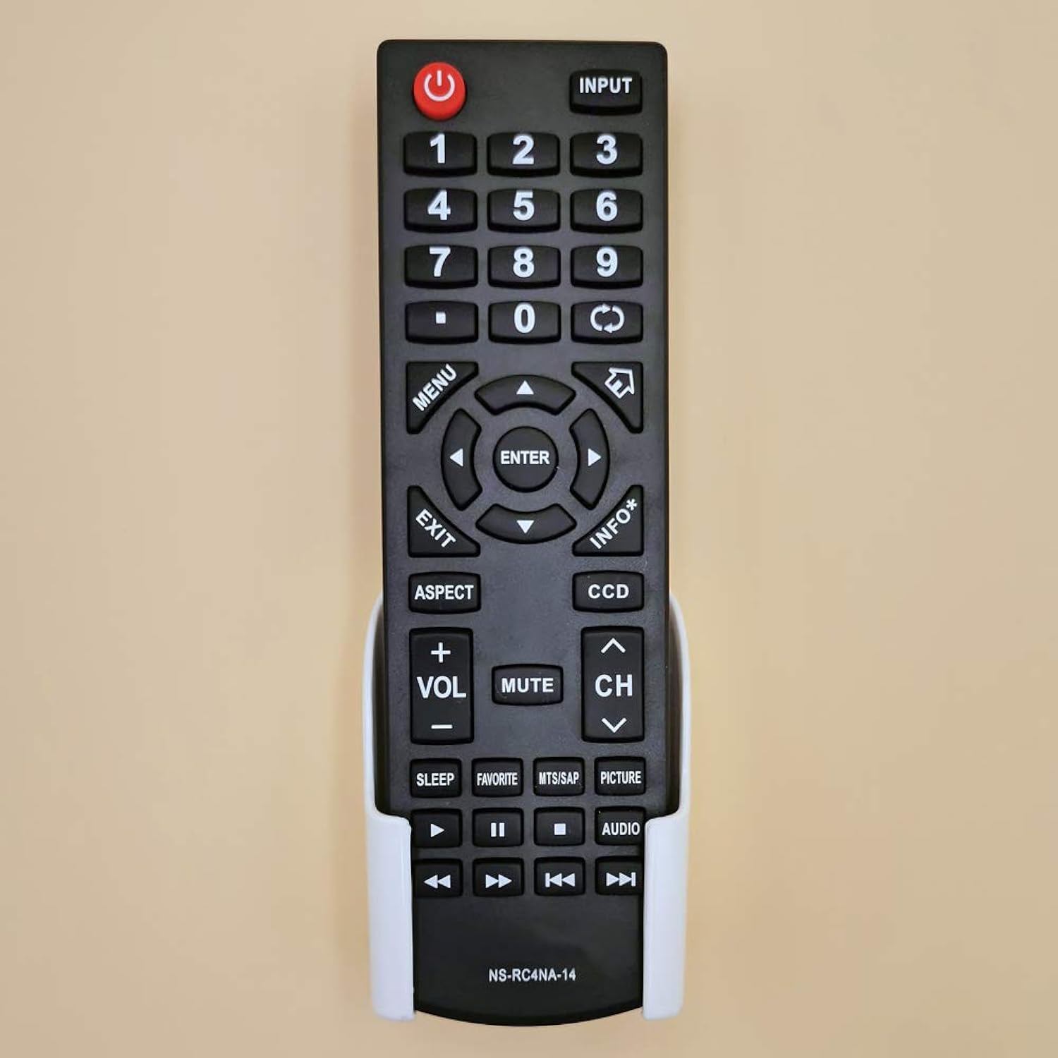 thinkstar Replacement Remote Control For Insignia Ns-24D510Na15 Ns-24E200Na14 Ns-42L550A11 Ns-42E859A11 Lcd Led Hdtv Tv