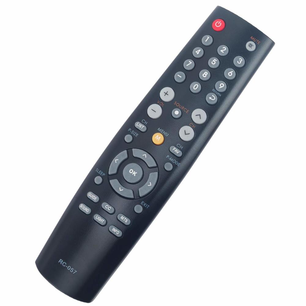 thinkstar Rc057 Rc-057 Replace Remote Control Applicable For Coby Tv Tftv4028 Tftv2225 Edtv1935 Ledtv3226 Tftv1925 Tftv3229 Tftv2225 Tf…