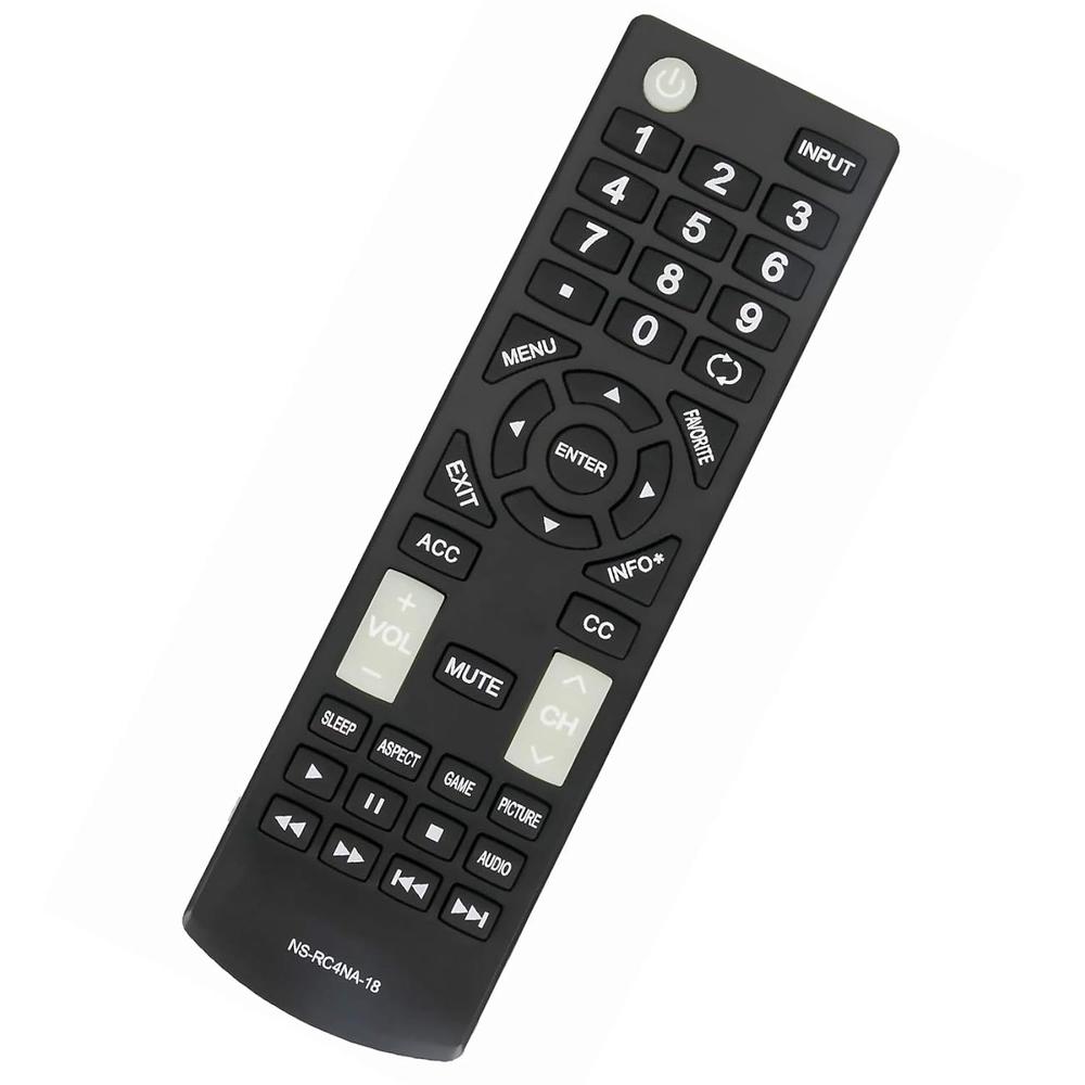 thinkstar Ns-Rc4Na-18 Replacement Remote Control Fit For Insignia Tv Ns-50D510Mx17 Ns-40D420Mx18 Ns-32D311Na17 Ns-32D311Mx17 Ns-39D310N…