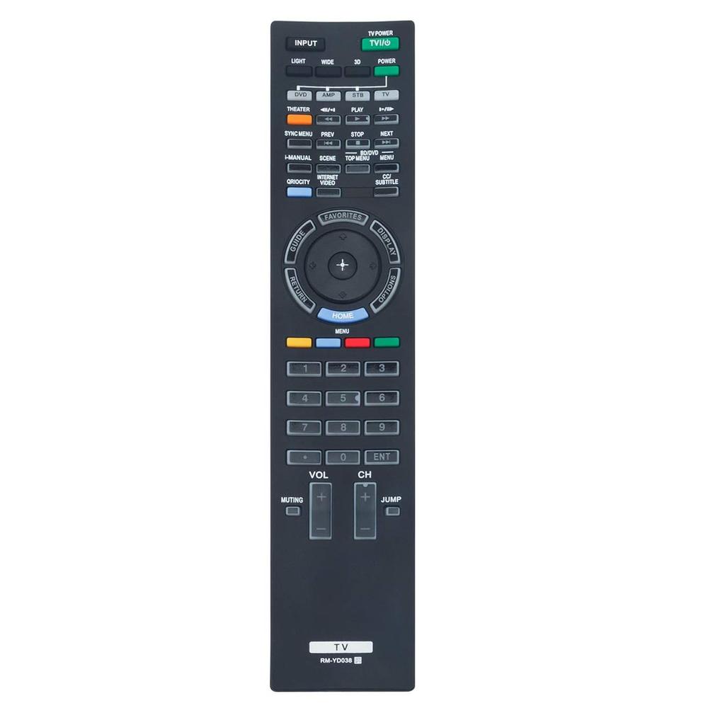 thinkstar Rm-Yd038 Replace Remote Control Fit For Sony Lcd Tv Bravia Xbr-52Hx909 Xbr-46Hx909 Kdl-55Hx800 Kdl-46Hx800 Kdl-40Hx800 Xbr-46…